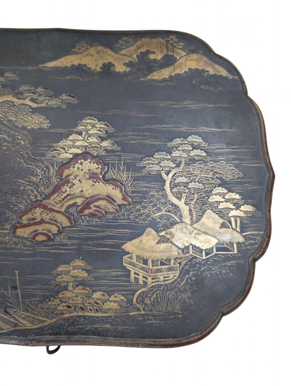 Vintage Chinoserie Cartouche Box View V