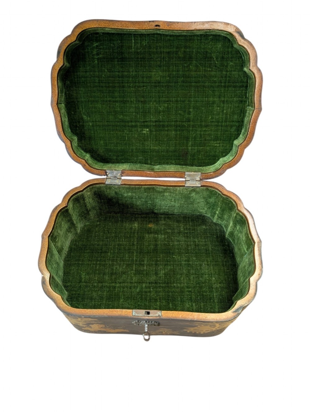 Vintage Chinoserie Cartouche Box View VII