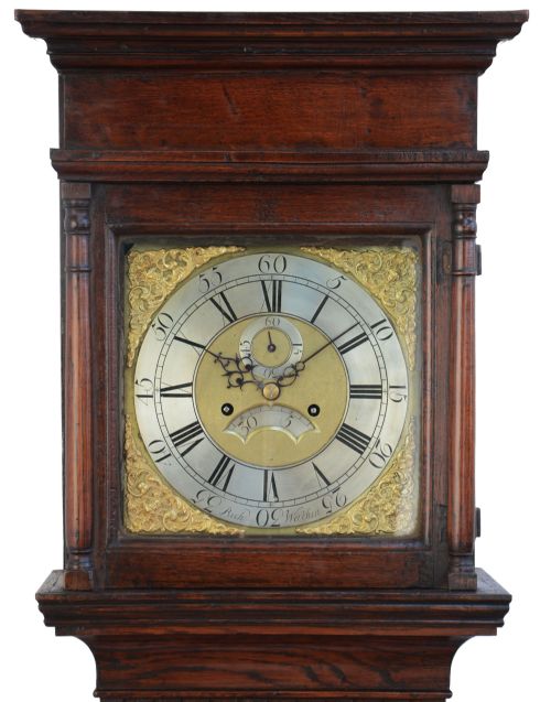 ANTIQUE 8 DAY LONG CASE CLOCK BY RICHARD WATKIN BRECON CIRCA 1760 - ADDITIONAL PHOTO 1