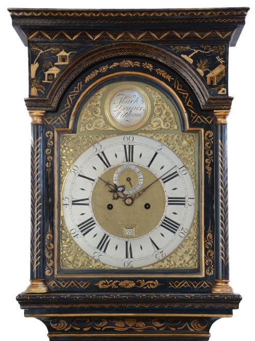ANTIQUE 8 DAY LONG CASE CLOCK BY MARK DRAPER OF WITHAM CIRCA 1750 - ADDITIONAL PHOTO 1
