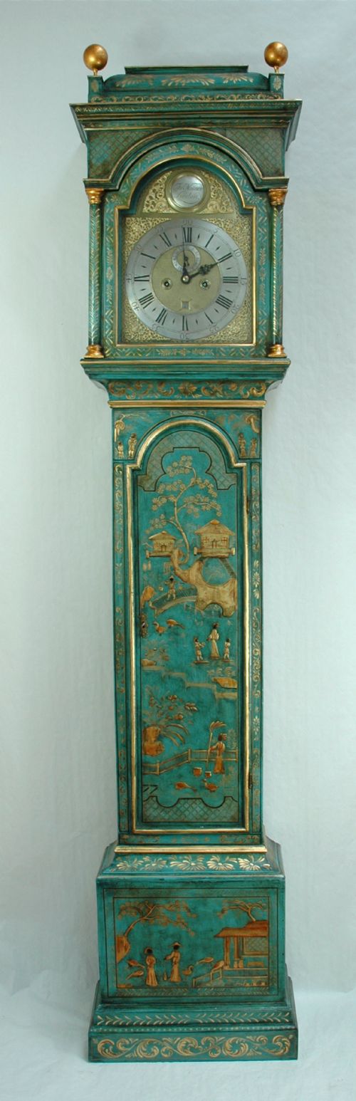 long case clock - CATEGORY: ANTIQUE CLOCKS - DATED GEORGIAN
