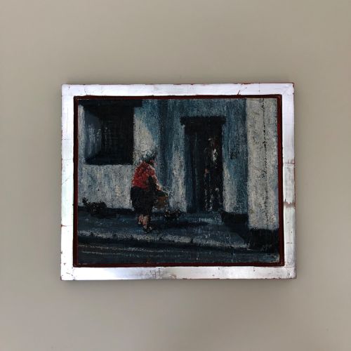 oil painting - CATEGORY: ANTIQUE ART - DATED 1960
