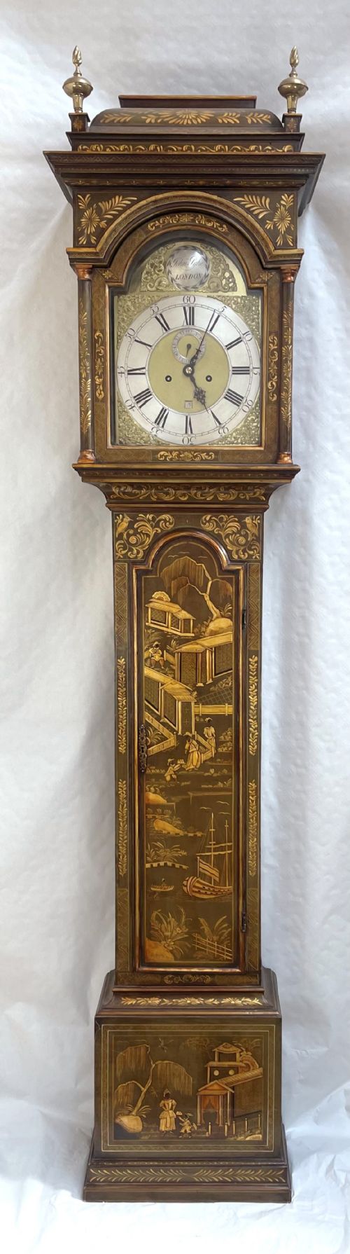 long case clock - CATEGORY: ANTIQUE CLOCKS - DATED GEORGIAN