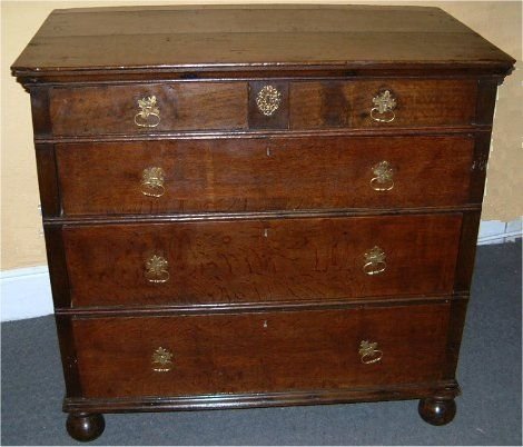 17th Century Oak Chest of Drawers