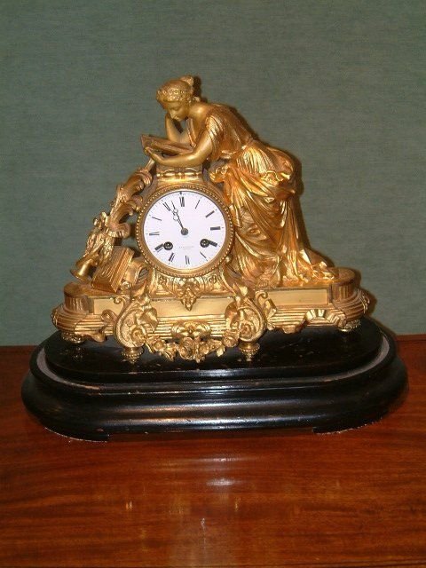 Victorian Ormolu Mantle Clock