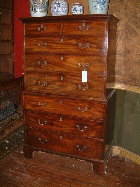 Mahogany Georgian 18th Century Chest on Chest