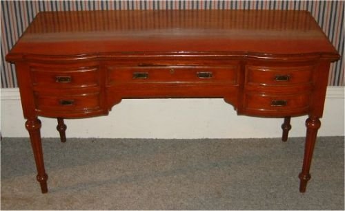 Victorian Walnut Dressing Table or Writing Table