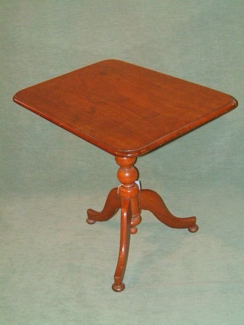 Victorian  Mahogany Tilt-top Occasional Table