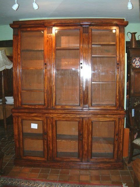 George 1vth Mahogany Library Bookcase