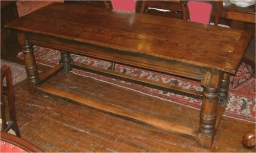 George 3rd Oak Refectory Table