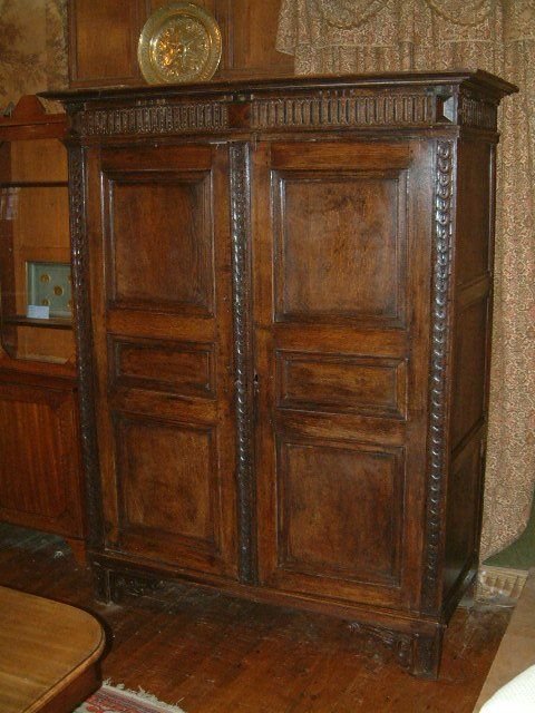 18th Century European Oak Armoire