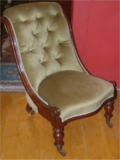 Victorian Mahogany Side Chair