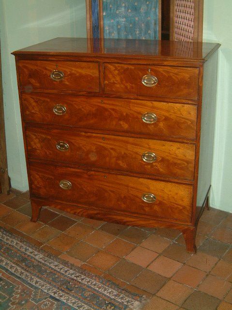 George 3rd  Mahogany Chest of Drawers