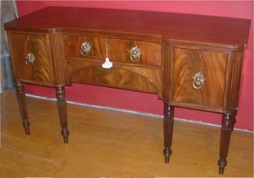 William Ivth Mahogany Sideboard
