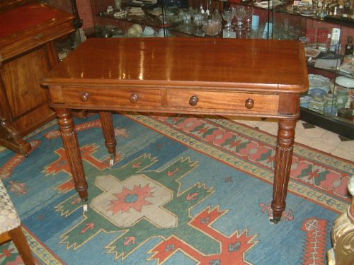 Victorian  Mahogany Writing Table in the Manner of Gillow & Co.