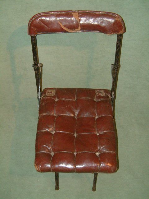 19th Century Campaign Chair