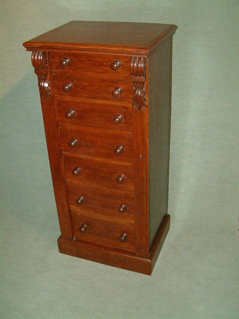 19th Century Oak Wellington Chest