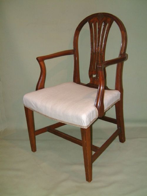 Set of 8 (6+2)Edwardian Mahogany Dining Chairs