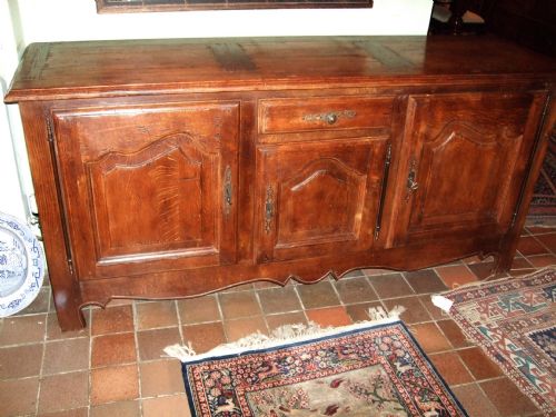 20thc French Provincial Oak/chestnut Buffet/server