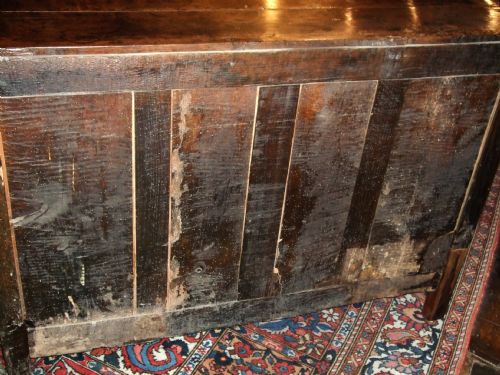 BEAUTIFUL 18THC FRENCH PROVINCIAL CHESTNUTOAK CARVED BUFFET - ADDITIONAL PHOTO 4