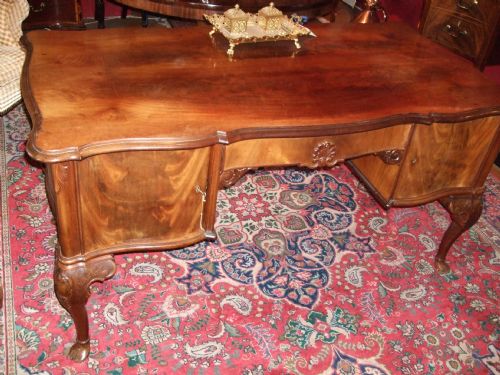 Edwardian Mahogany Writing Table