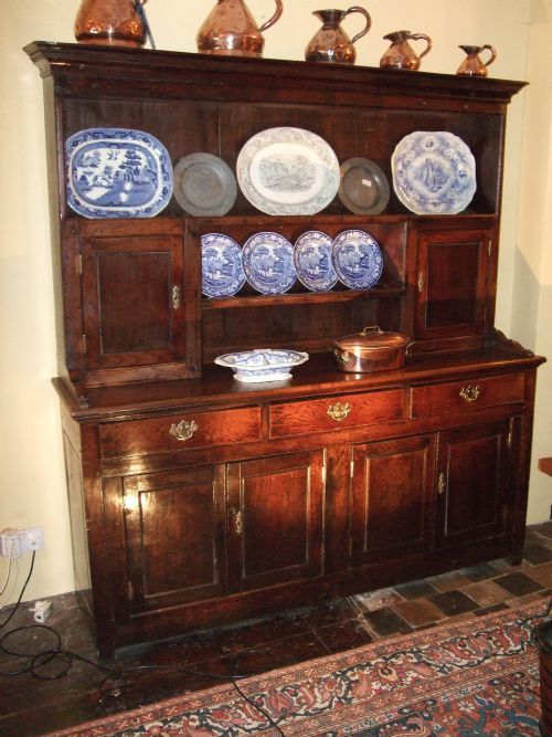 Superb 18thc Oak Welsh Dresser