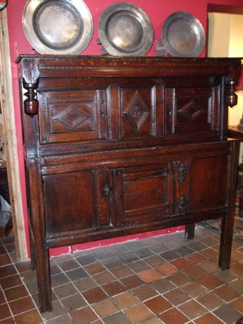 Welsh “Dai Ddarn” Oak Cupboard 17thc


