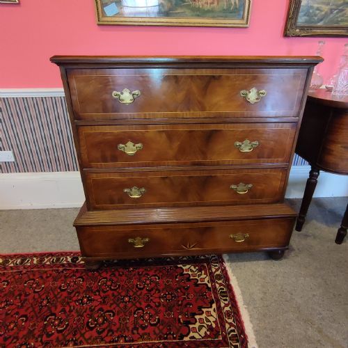 South African Inlaid Chest on Stand
19th C