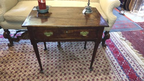 Mid 18thc Oak Lowboy with Drawer