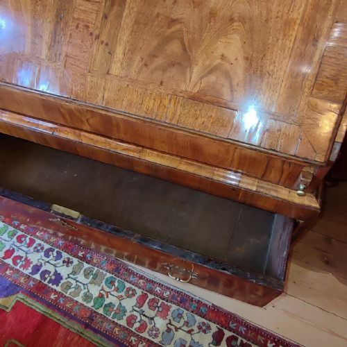 SUPERB EARLY 18THC WALNUT BUREAU BOOKCASE - ADDITIONAL PHOTO 7