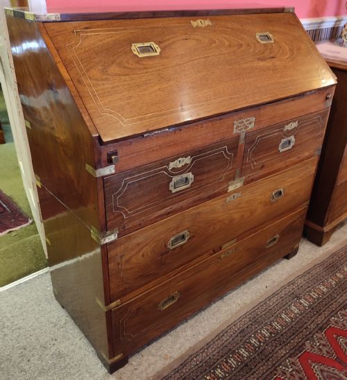 19THC PADOUK WOOD CAMPAIGN MILITARY BUREAU