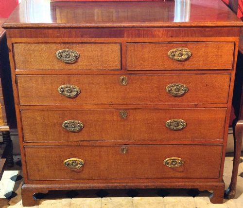 18thc Oak Chest of Drawers