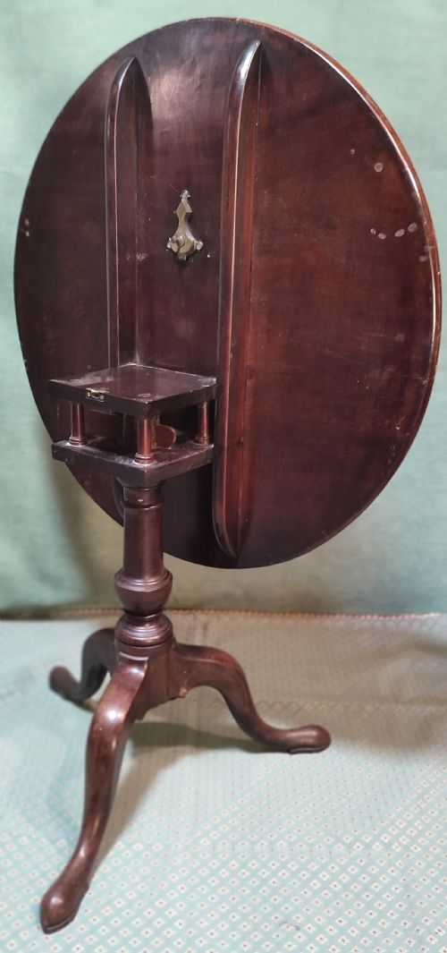 18THC MAHOGANY ONE PIECE TOPBIRD CAGE ACTION TABLE - ADDITIONAL PHOTO 2