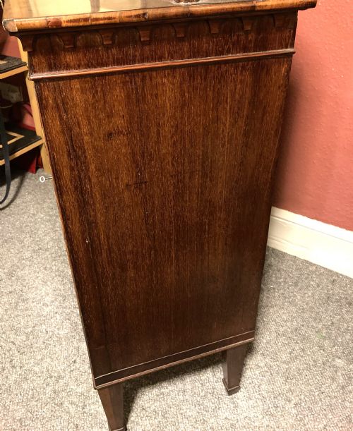 REGENCY MAHOGANY INLAID SIDE CABINET - ADDITIONAL PHOTO 1