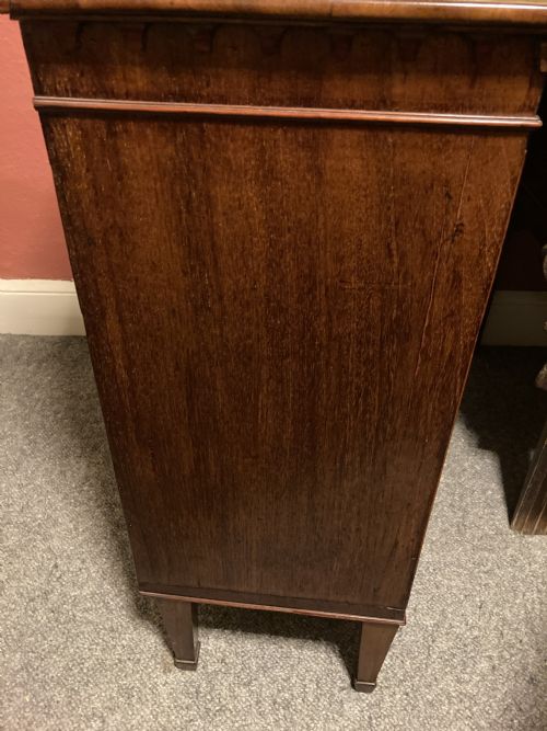REGENCY MAHOGANY INLAID SIDE CABINET - ADDITIONAL PHOTO 3