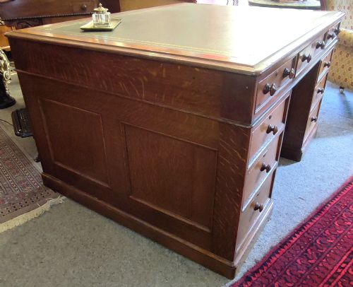 19THC OAK PARTNERS DESK - ADDITIONAL PHOTO 1