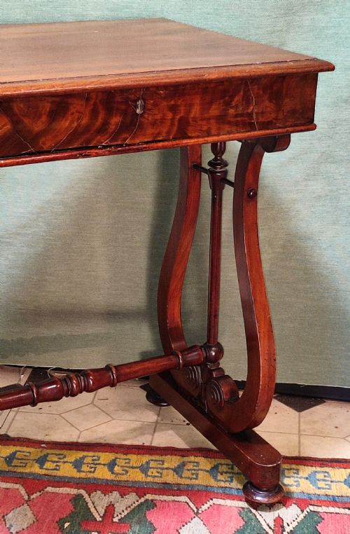 WILLIAM 1VTH MAHOGANY OCCASIONAL TABLE - ADDITIONAL PHOTO 1