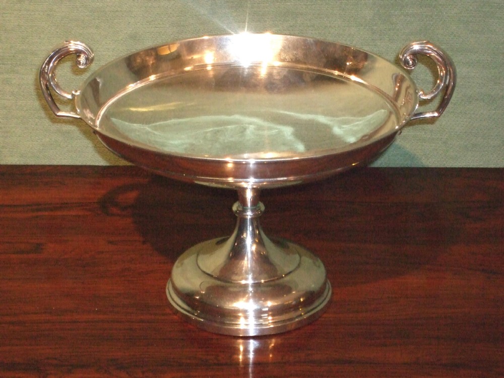 Silver Tazza (Fruit Stand) by Walker & Hall 1924