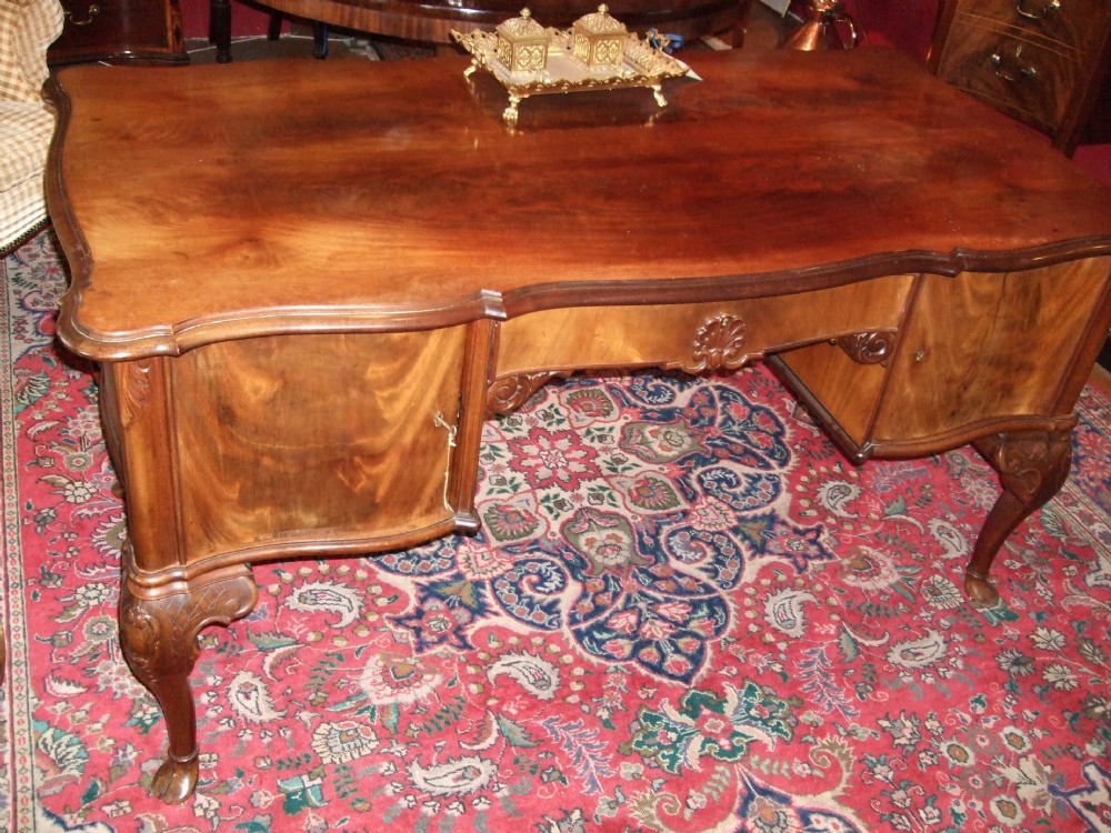 Edwardian Mahogany Writing Table