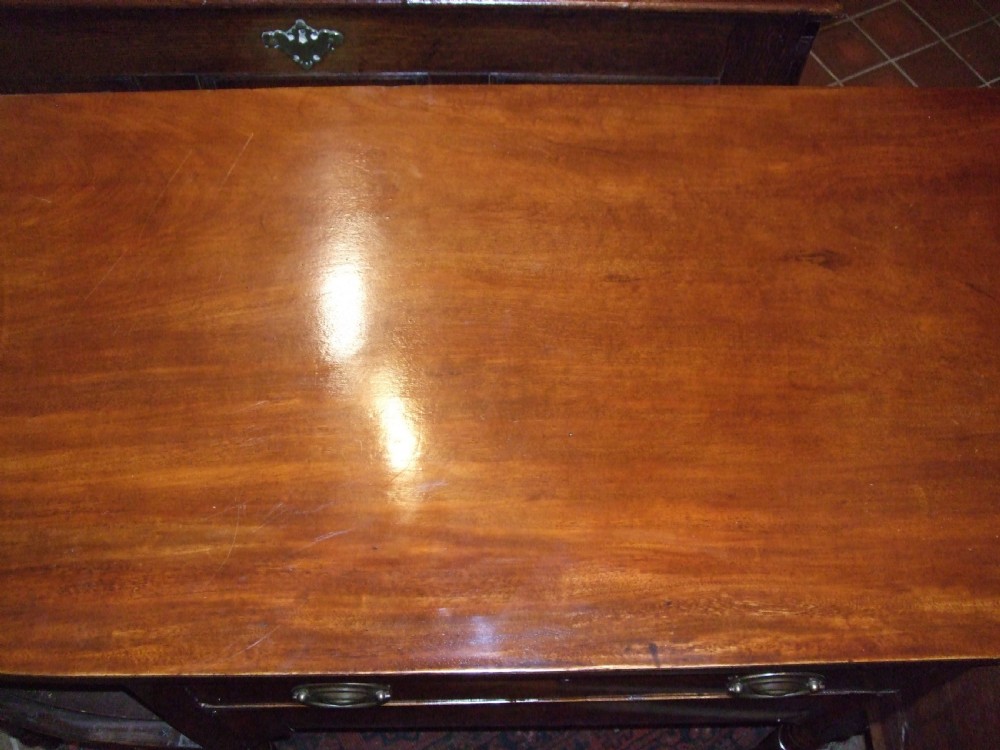 Regency Period Mahogany Sideboard with Ebony Inlaid Lines View III