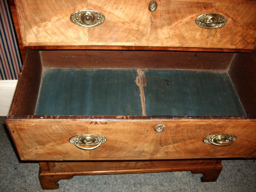 George 2nd Period Walnut Chest on Chest View II