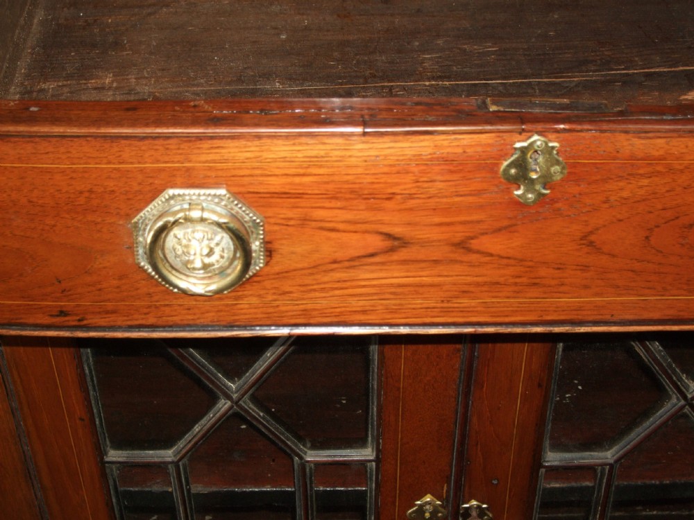 William 1Vth Mahogany & Inlaid Side Cabinet View II