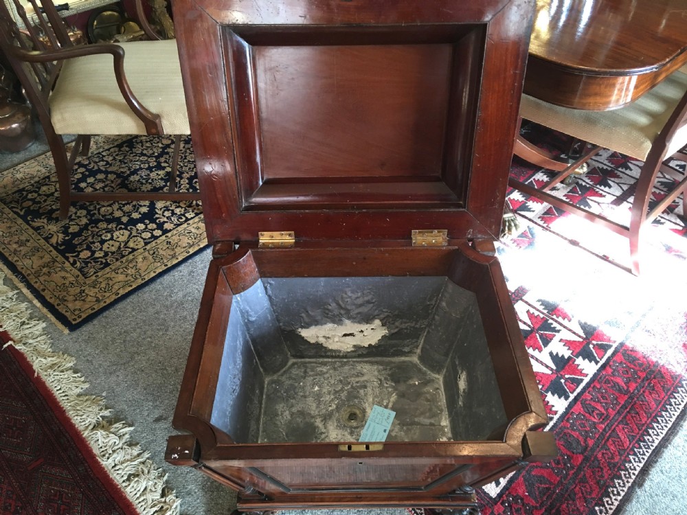 Regency Period Mahogany Wine Cooler View III