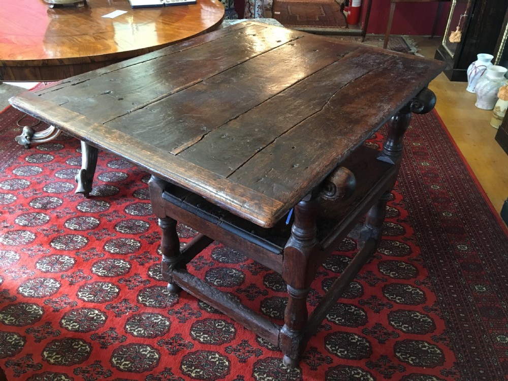 Late 16th Century Oak Metamorphic Chair Table View II