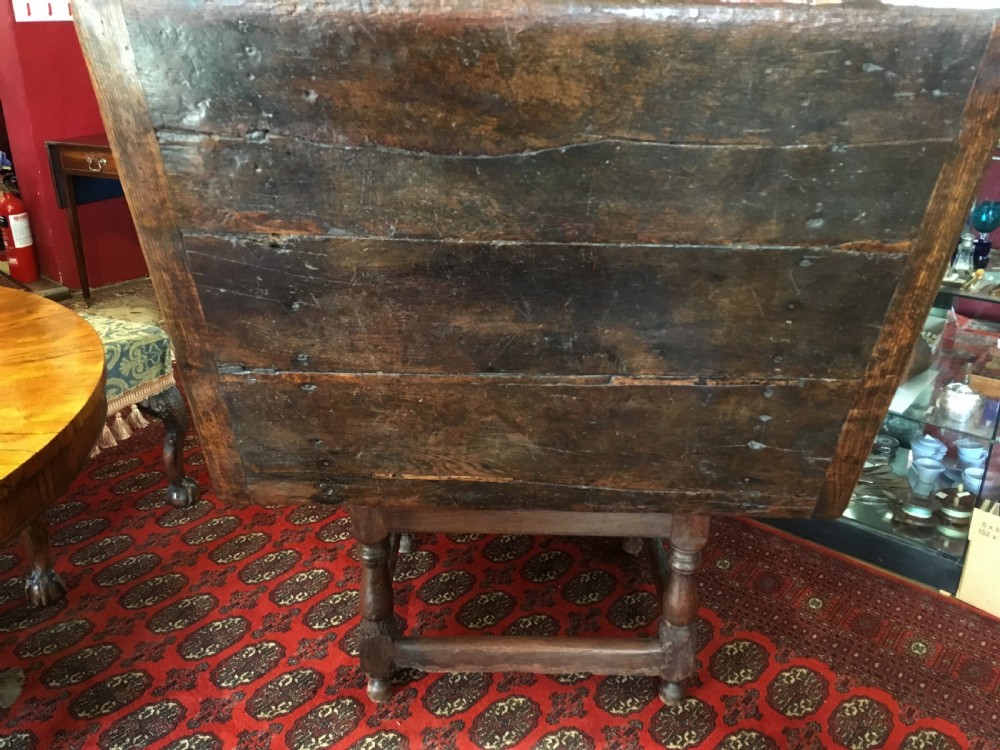 Late 16th Century Oak Metamorphic Chair Table View V
