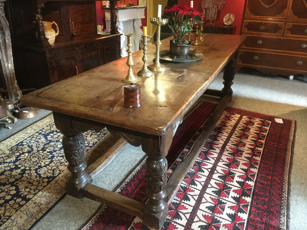 17th Century Oak Refrectory Table