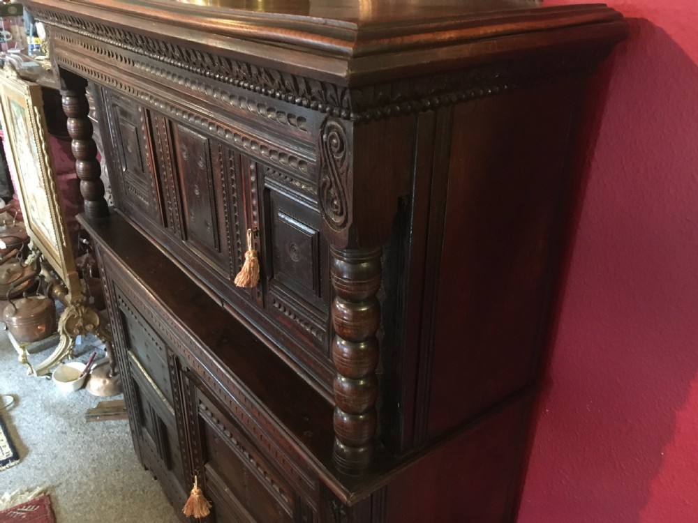 Early 18thC Oak Court Cupboard View III