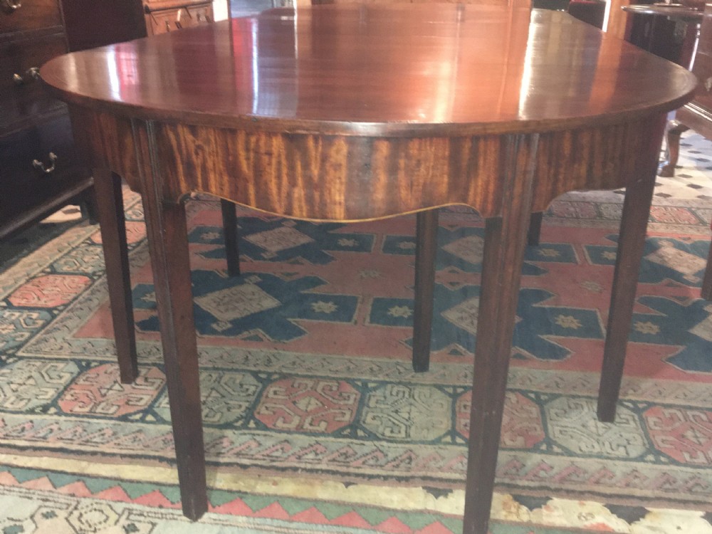 George 3rd Mahogany Extending Dining Table View II