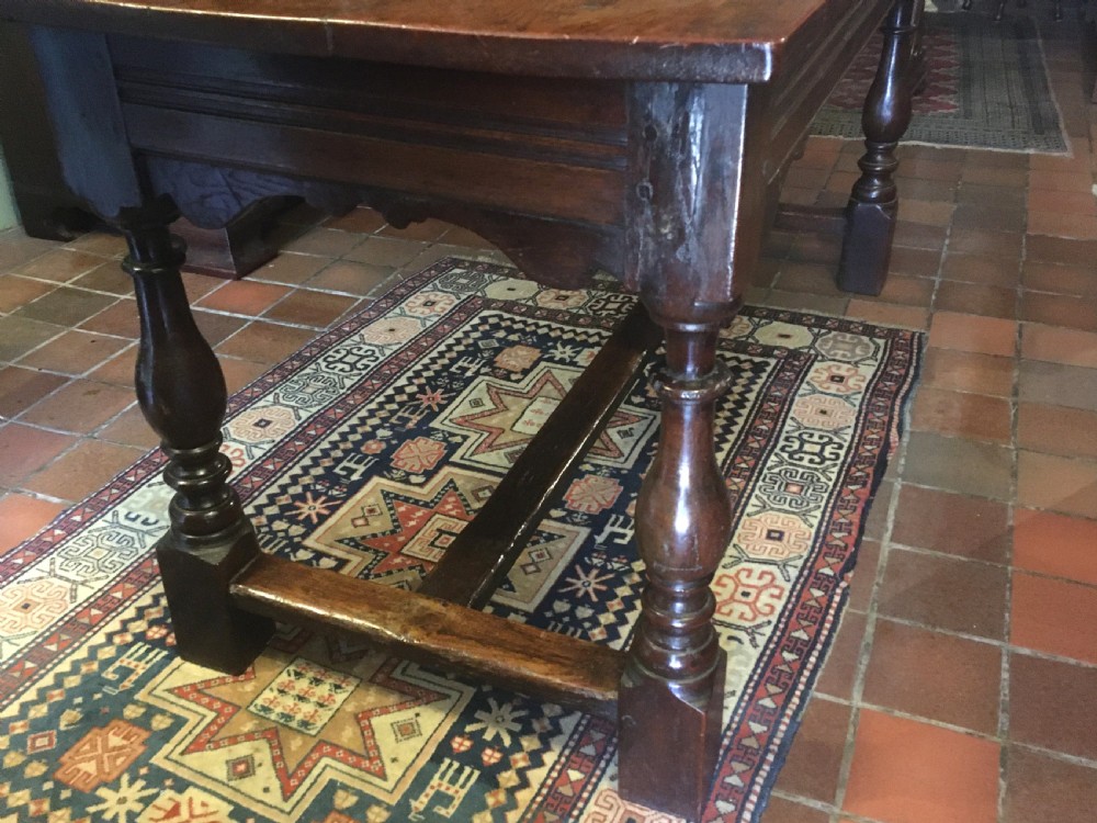 18thC Oak Refrectory Dining Table View IV