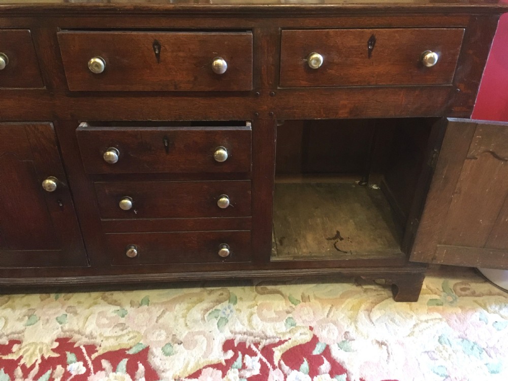 George 3rd Oak Dresser View III